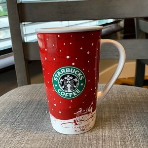 Starbucks Holiday 2007 mug - skating